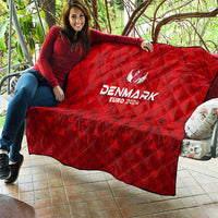 Denmark Football 2024 Quilt Trophy Wing Style - Wonder Print Shop