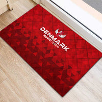 Denmark Football 2024 Rubber Doormat Trophy Wing Style - Wonder Print Shop