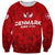 Personalized Denmark Football 2024 Sweatshirt Trophy Wing Style - Wonder Print Shop