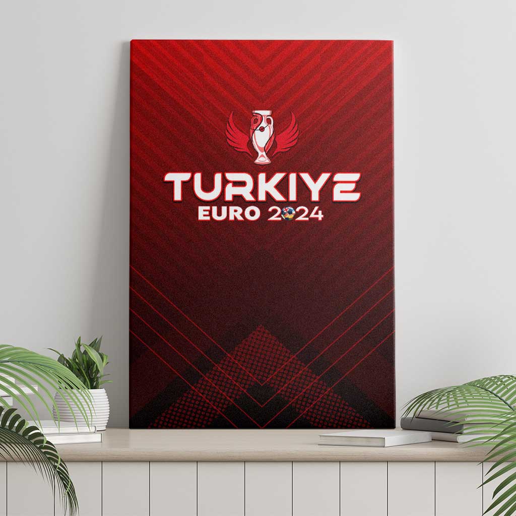 Turkey Football 2024 Canvas Wall Art Trophy Wing Style - Wonder Print Shop