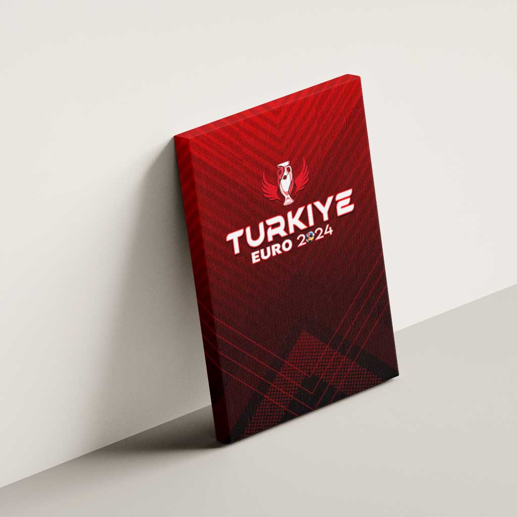Turkey Football 2024 Canvas Wall Art Trophy Wing Style - Wonder Print Shop