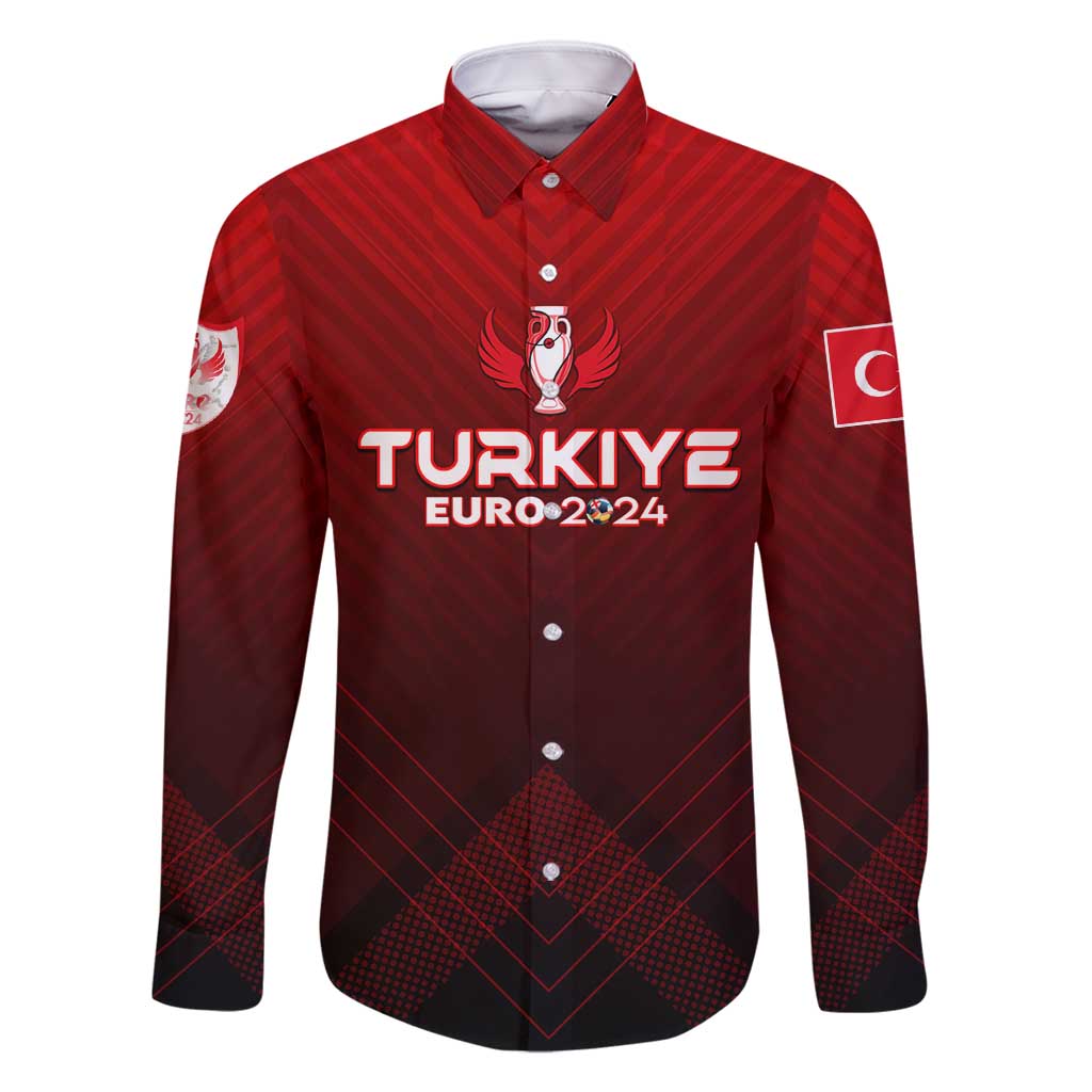 Personalized Turkey Football 2024 Family Matching Long Sleeve Bodycon Dress and Hawaiian Shirt Trophy Wing Style - Wonder Print Shop