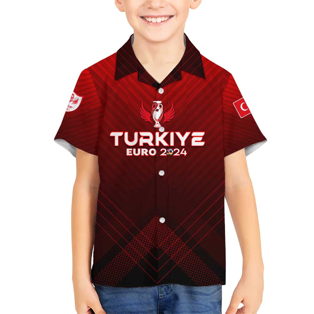Personalized Turkey Football 2024 Family Matching Long Sleeve Bodycon Dress and Hawaiian Shirt Trophy Wing Style - Wonder Print Shop