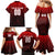 Personalized Turkey Football 2024 Family Matching Mermaid Dress and Hawaiian Shirt Trophy Wing Style - Wonder Print Shop