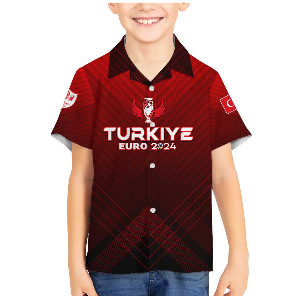 Personalized Turkey Football 2024 Family Matching Mermaid Dress and Hawaiian Shirt Trophy Wing Style - Wonder Print Shop