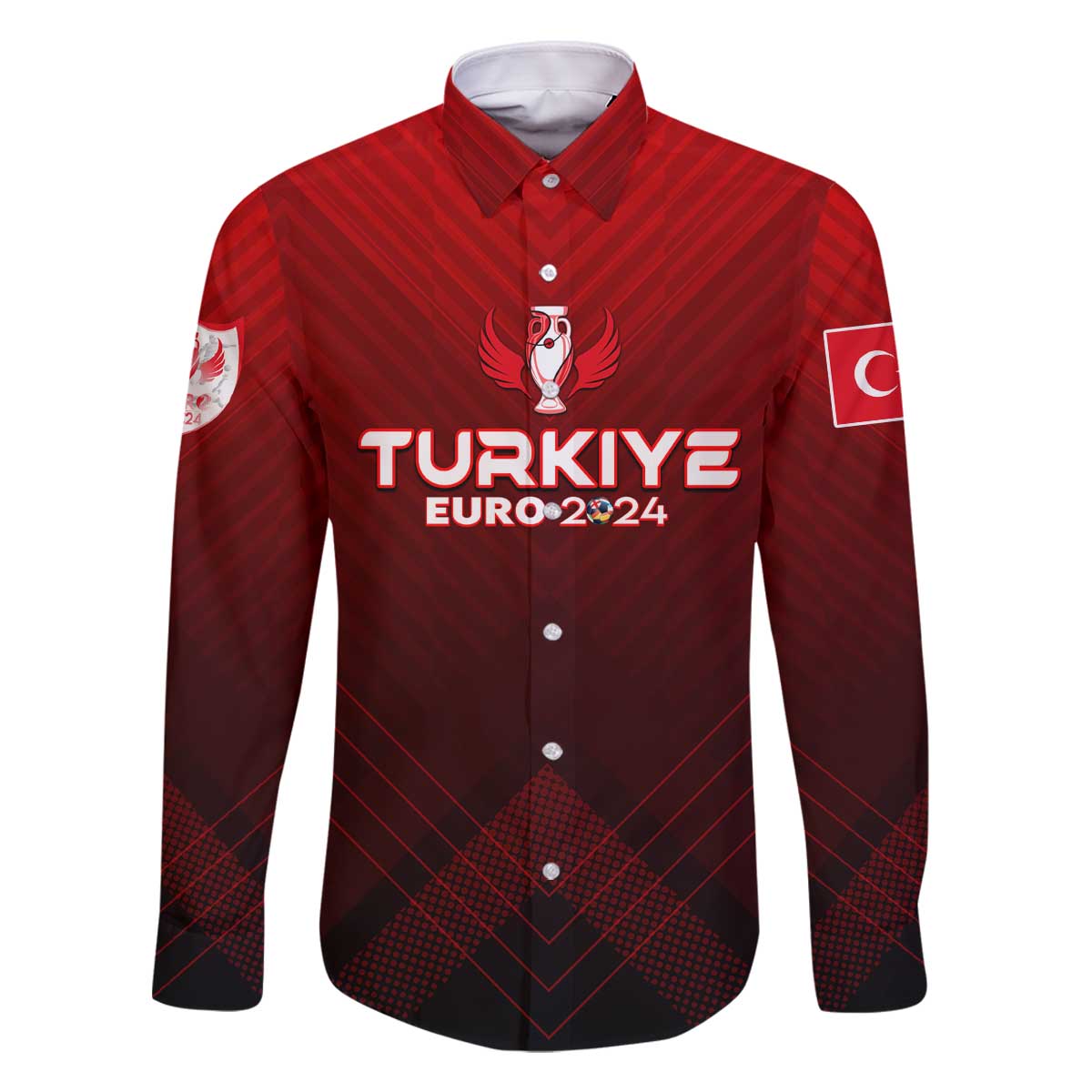 Personalized Turkey Football 2024 Family Matching Off The Shoulder Long Sleeve Dress and Hawaiian Shirt Trophy Wing Style - Wonder Print Shop