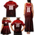 Personalized Turkey Football 2024 Family Matching Tank Maxi Dress and Hawaiian Shirt Trophy Wing Style - Wonder Print Shop