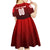 Personalized Turkey Football 2024 Kid Short Sleeve Dress Trophy Wing Style - Wonder Print Shop