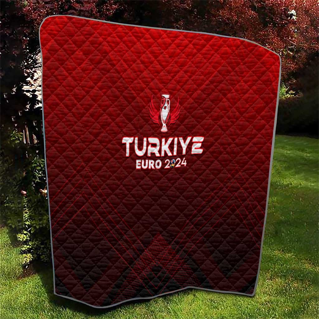 Turkey Football 2024 Quilt Trophy Wing Style - Wonder Print Shop