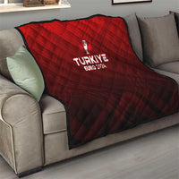 Turkey Football 2024 Quilt Trophy Wing Style - Wonder Print Shop