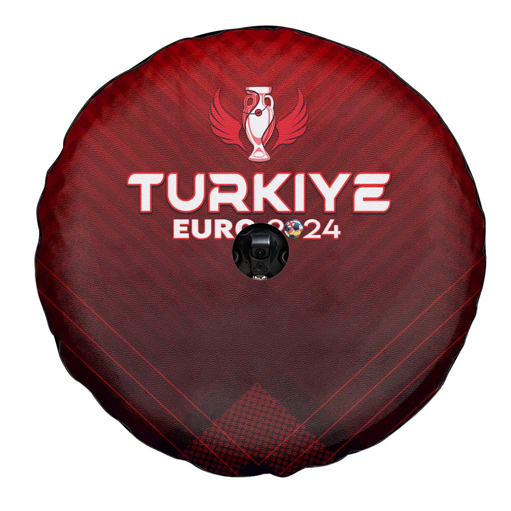 Turkey Football 2024 Spare Tire Cover Trophy Wing Style - Wonder Print Shop