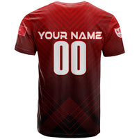 Personalized Turkey Football 2024 T Shirt Trophy Wing Style - Wonder Print Shop