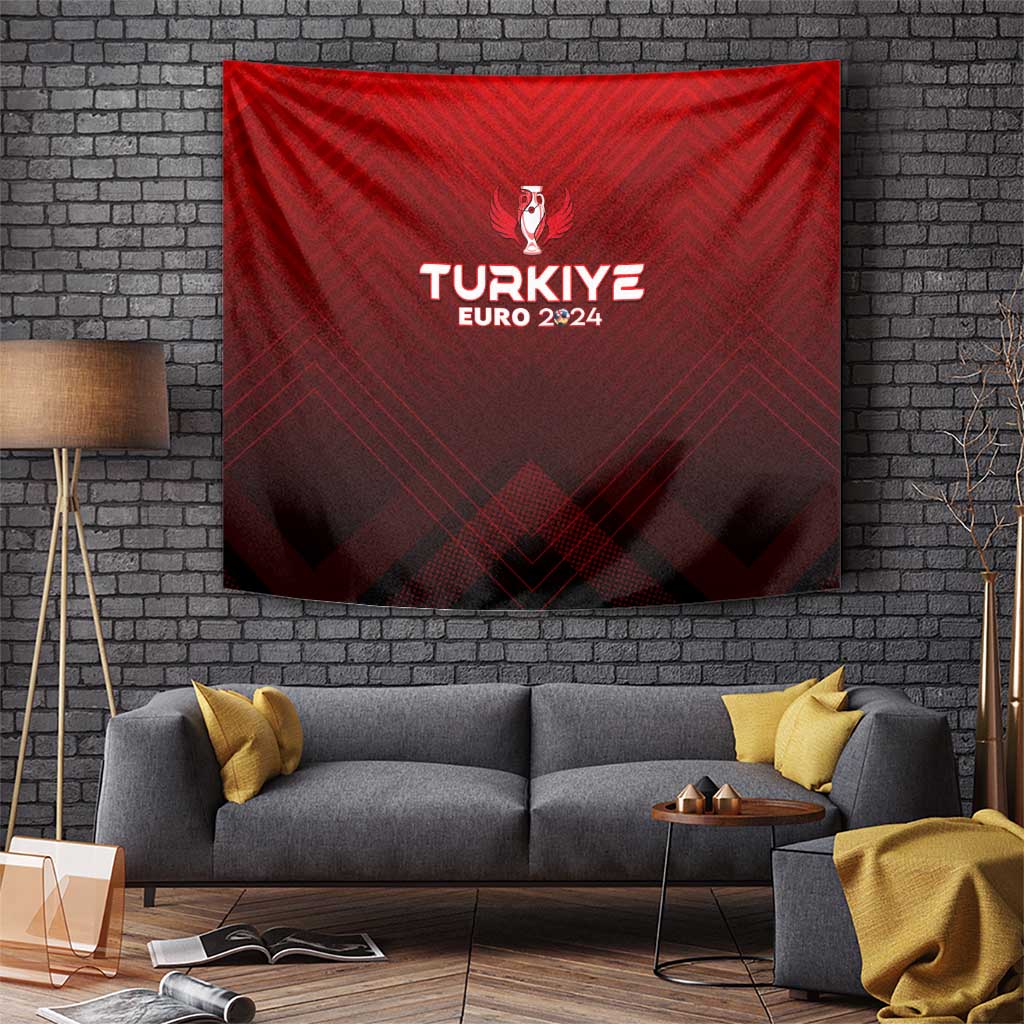 Turkey Football 2024 Tapestry Trophy Wing Style - Wonder Print Shop