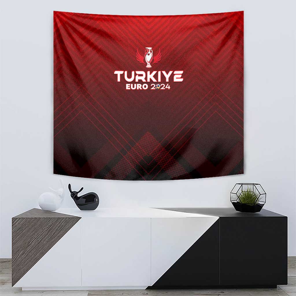 Turkey Football 2024 Tapestry Trophy Wing Style - Wonder Print Shop