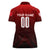 Personalized Turkey Football 2024 Women Polo Shirt Trophy Wing Style - Wonder Print Shop