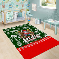 Guam Christmas Area Rug Felis Pusgua Tropical Xmas Patterns - Wonder Print Shop
