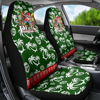 Guam Christmas Car Seat Cover Felis Pusgua Tropical Xmas Patterns - Wonder Print Shop