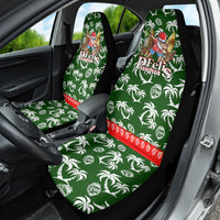 Guam Christmas Car Seat Cover Felis Pusgua Tropical Xmas Patterns - Wonder Print Shop