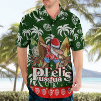 Guam Christmas Hawaiian Shirt Felis Pusgua Tropical Xmas Patterns - Wonder Print Shop