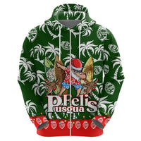 Guam Christmas Hoodie Felis Pusgua Tropical Xmas Patterns - Wonder Print Shop