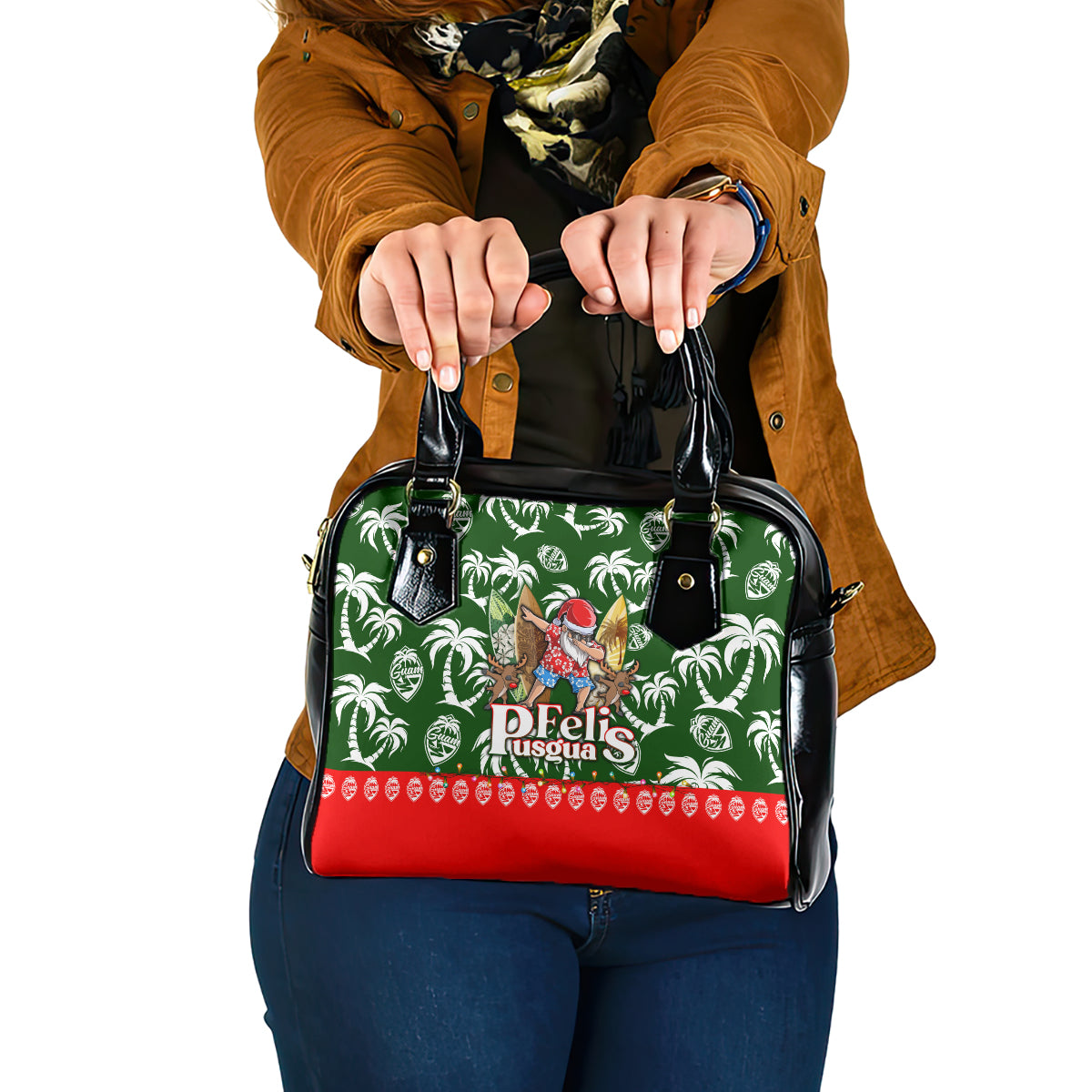 guam-christmas-shoulder-handbag-felis-pusgua-tropical-xmas-patterns