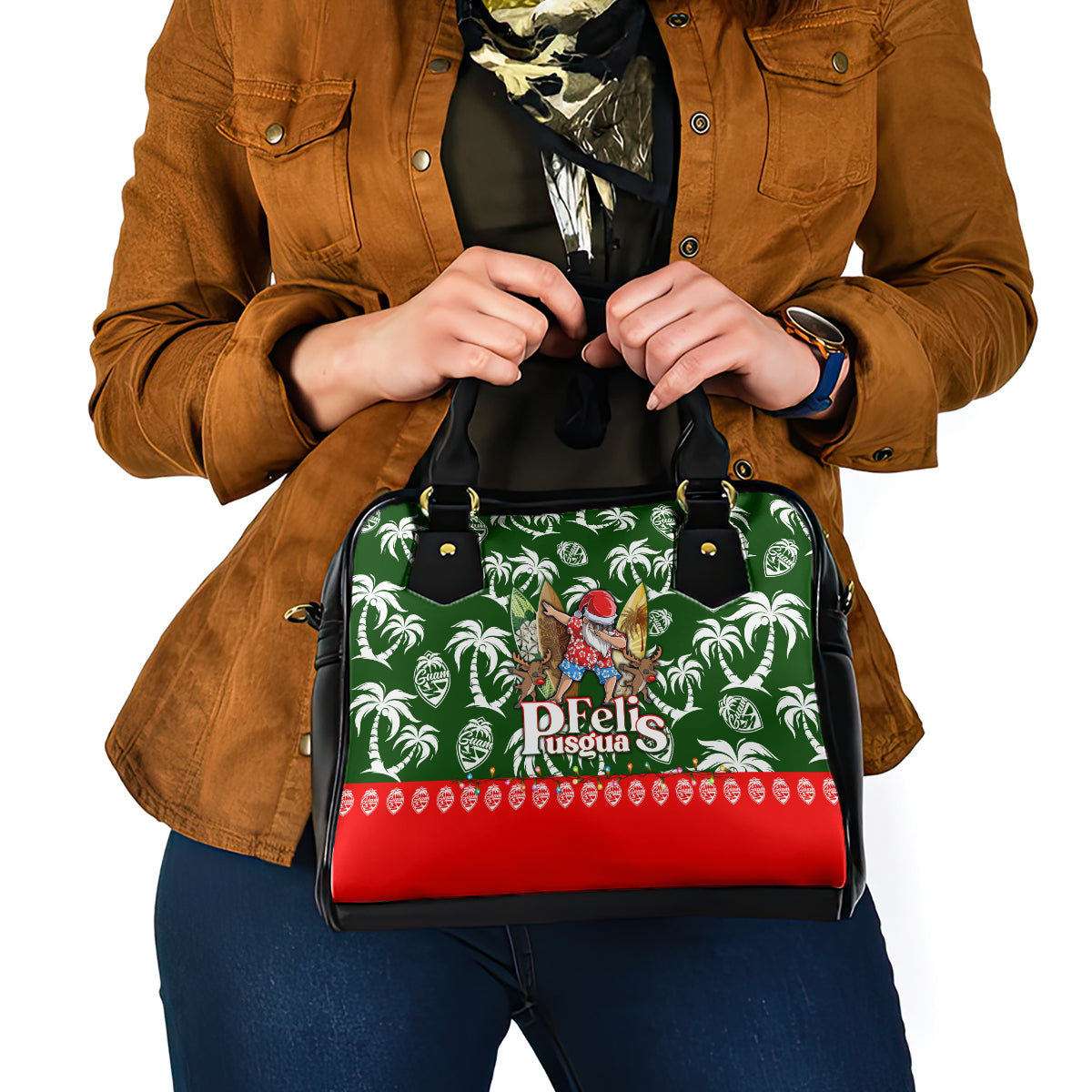 guam-christmas-shoulder-handbag-felis-pusgua-tropical-xmas-patterns