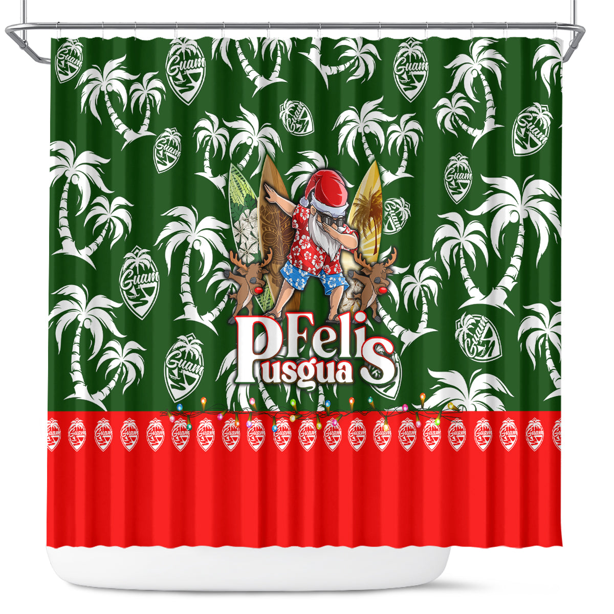 guam-christmas-shower-curtain-felis-pusgua-tropical-xmas-patterns