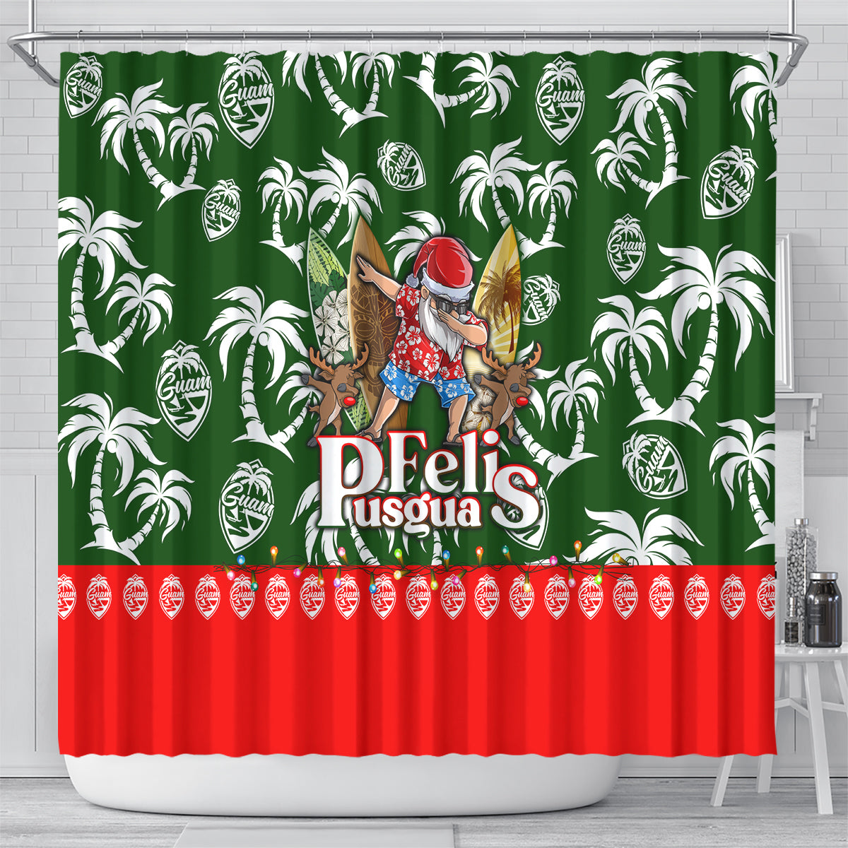 guam-christmas-shower-curtain-felis-pusgua-tropical-xmas-patterns