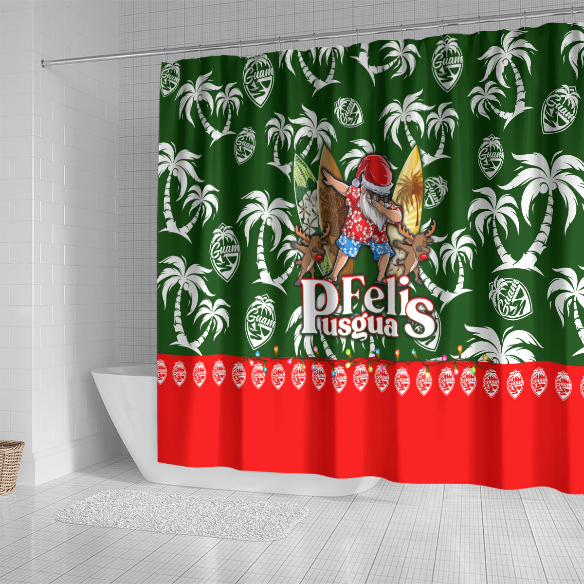 guam-christmas-shower-curtain-felis-pusgua-tropical-xmas-patterns