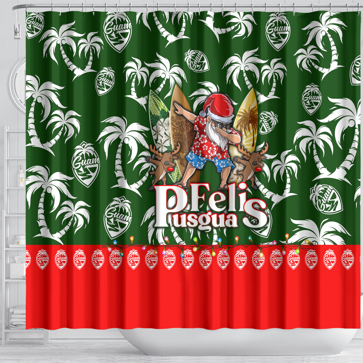 guam-christmas-shower-curtain-felis-pusgua-tropical-xmas-patterns
