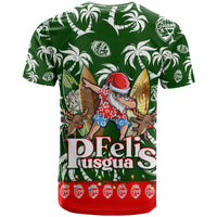 Guam Christmas T Shirt Felis Pusgua Tropical Xmas Patterns - Wonder Print Shop