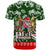 Guam Christmas T Shirt Felis Pusgua Tropical Xmas Patterns - Wonder Print Shop