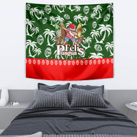 Guam Christmas Tapestry Felis Pusgua Tropical Xmas Patterns - Wonder Print Shop