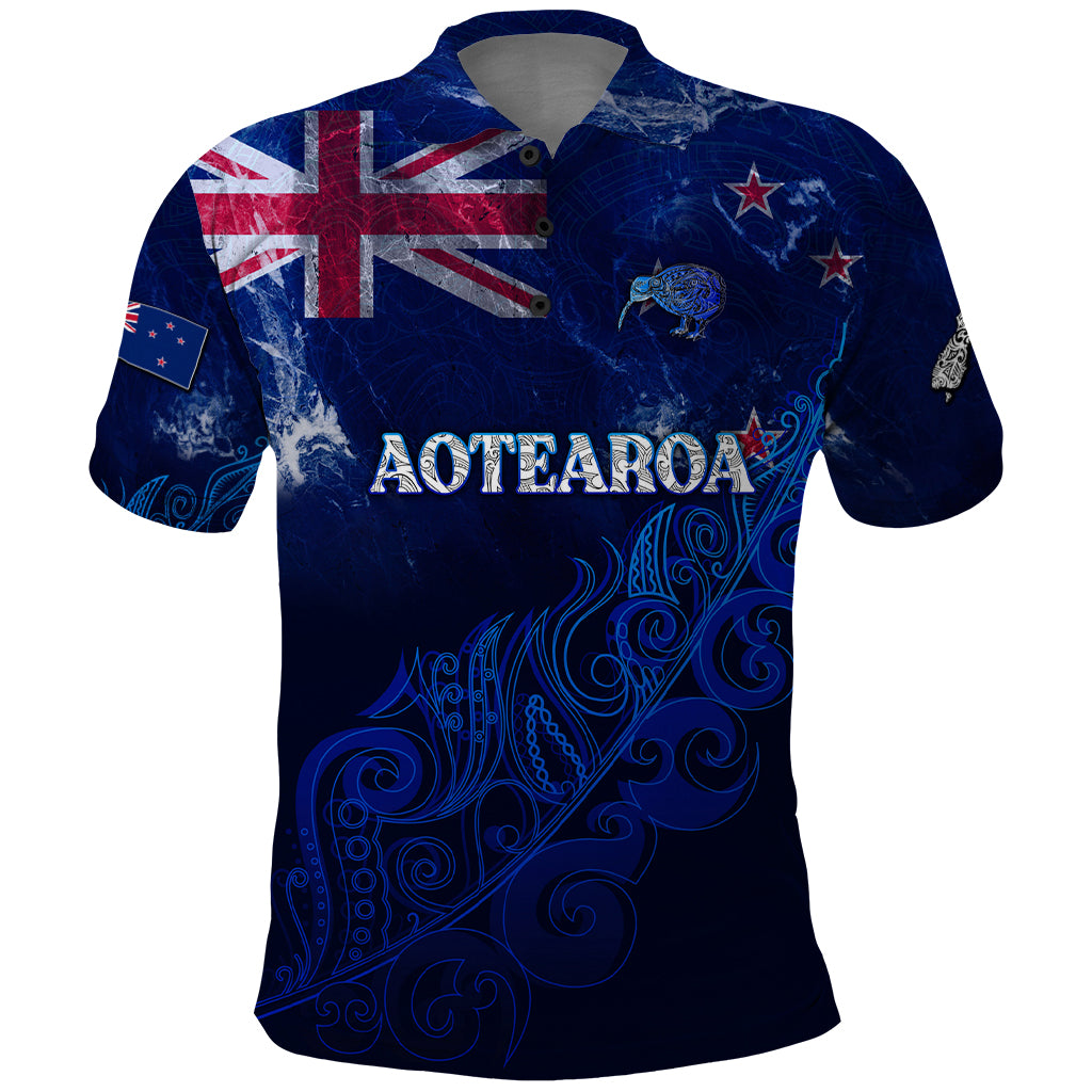 personalised-new-zealand-polo-shirt-aotearoa-map-silver-fern