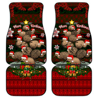 Meri Kirihimete New Zealand Car Mats Christmas Kiwi Maori - Wonder Print Shop