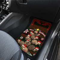 Meri Kirihimete New Zealand Car Mats Christmas Kiwi Maori - Wonder Print Shop