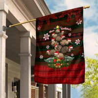 Meri Kirihimete New Zealand Garden Flag Christmas Kiwi Maori - Wonder Print Shop