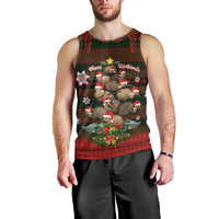Meri Kirihimete New Zealand Men Tank Top Christmas Kiwi Maori - Wonder Print Shop