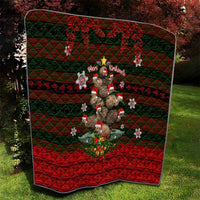 Meri Kirihimete New Zealand Quilt Christmas Kiwi Maori - Wonder Print Shop