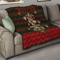 Meri Kirihimete New Zealand Quilt Christmas Kiwi Maori - Wonder Print Shop