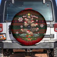 Meri Kirihimete New Zealand Spare Tire Cover Christmas Kiwi Maori - Wonder Print Shop