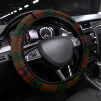 Meri Kirihimete New Zealand Steering Wheel Cover Christmas Kiwi Maori - Wonder Print Shop