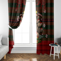 Meri Kirihimete New Zealand Window Curtain Christmas Kiwi Maori - Wonder Print Shop