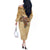 Personalized Africa On World Map Off The Shoulder Long Sleeve Dress - Wonder Print Shop