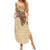 Personalized Africa On World Map Summer Maxi Dress - Wonder Print Shop