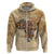 Personalized Africa On World Map Zip Hoodie - Wonder Print Shop