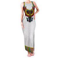 Egyptian Horus Family Matching Tank Maxi Dress and Hawaiian Shirt Gods of Egypt - Wonder Print Shop
