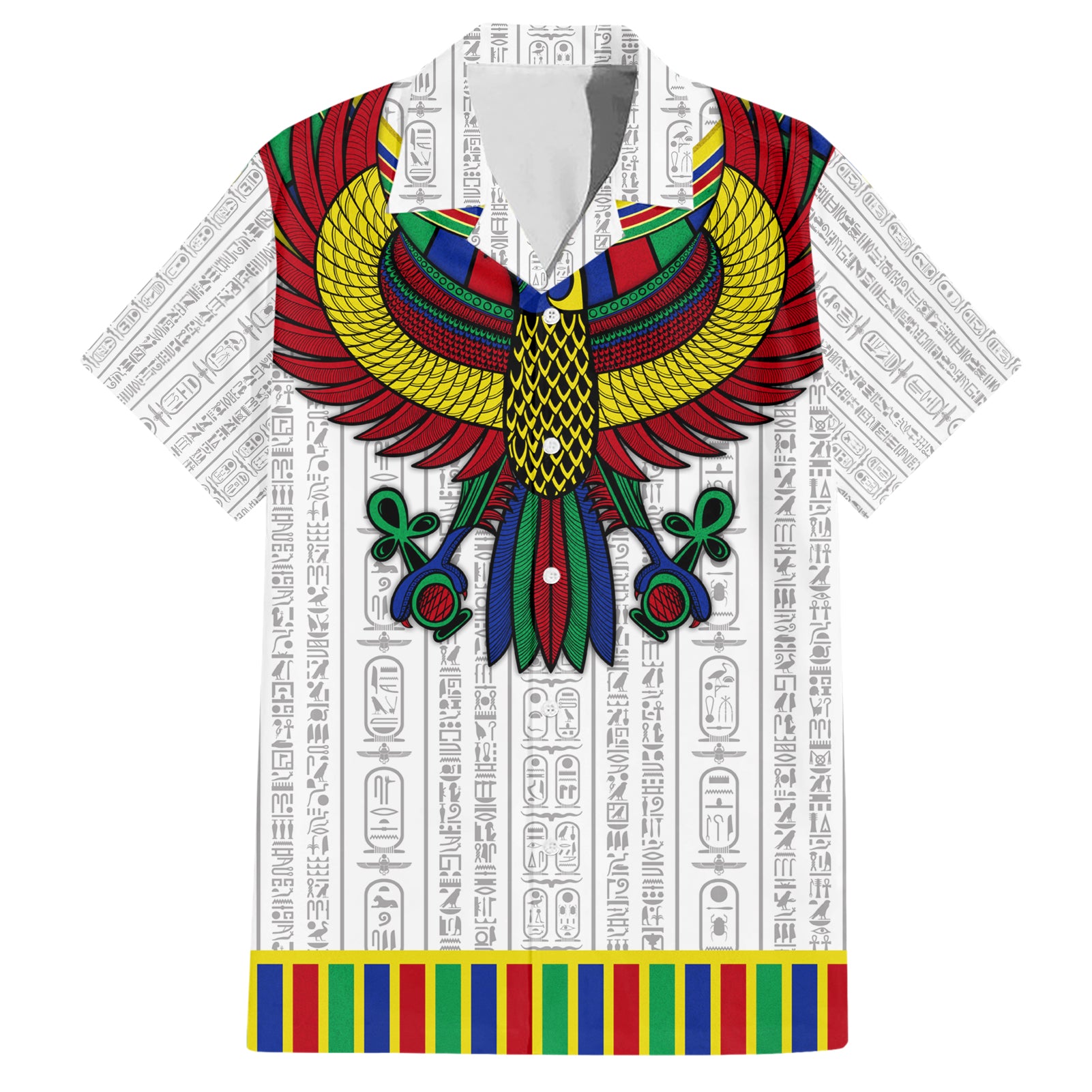 Egyptian Horus Hawaiian Shirt Gods of Egypt - Wonder Print Shop