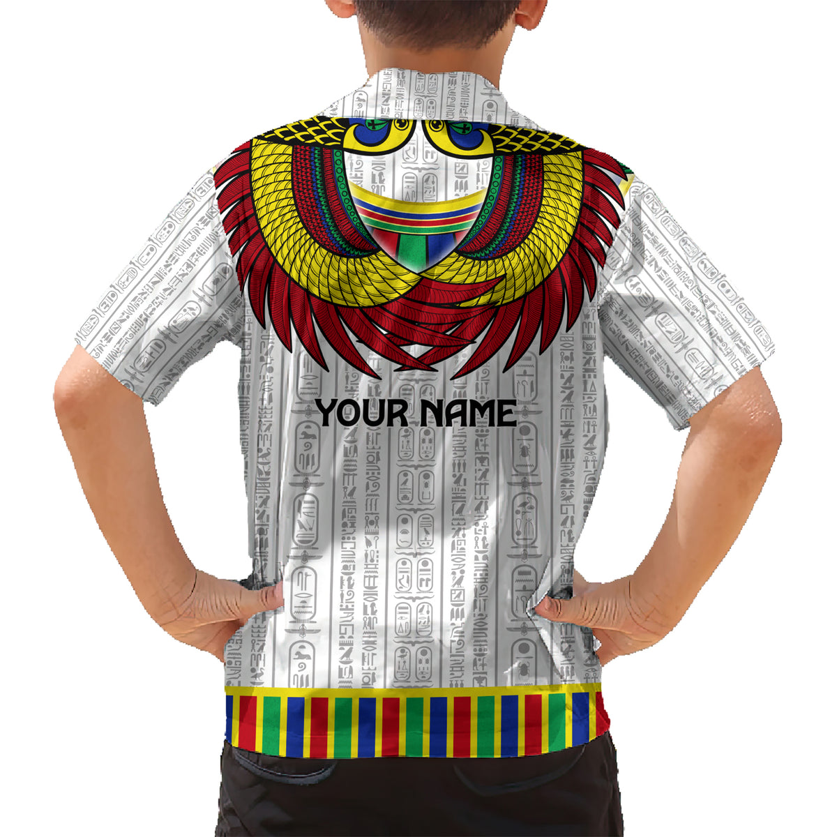 Egyptian Horus Hawaiian Shirt Gods of Egypt - Wonder Print Shop