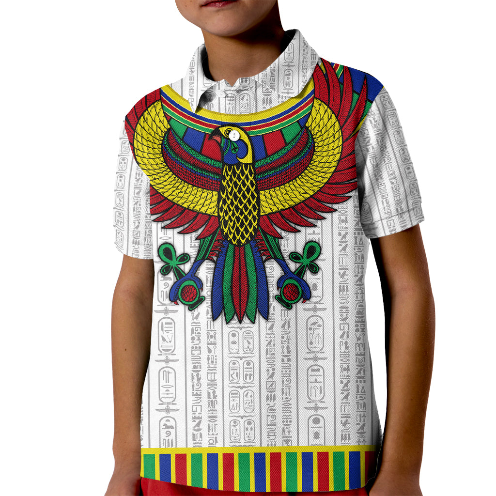 Egyptian Horus Kid Polo Shirt Gods of Egypt